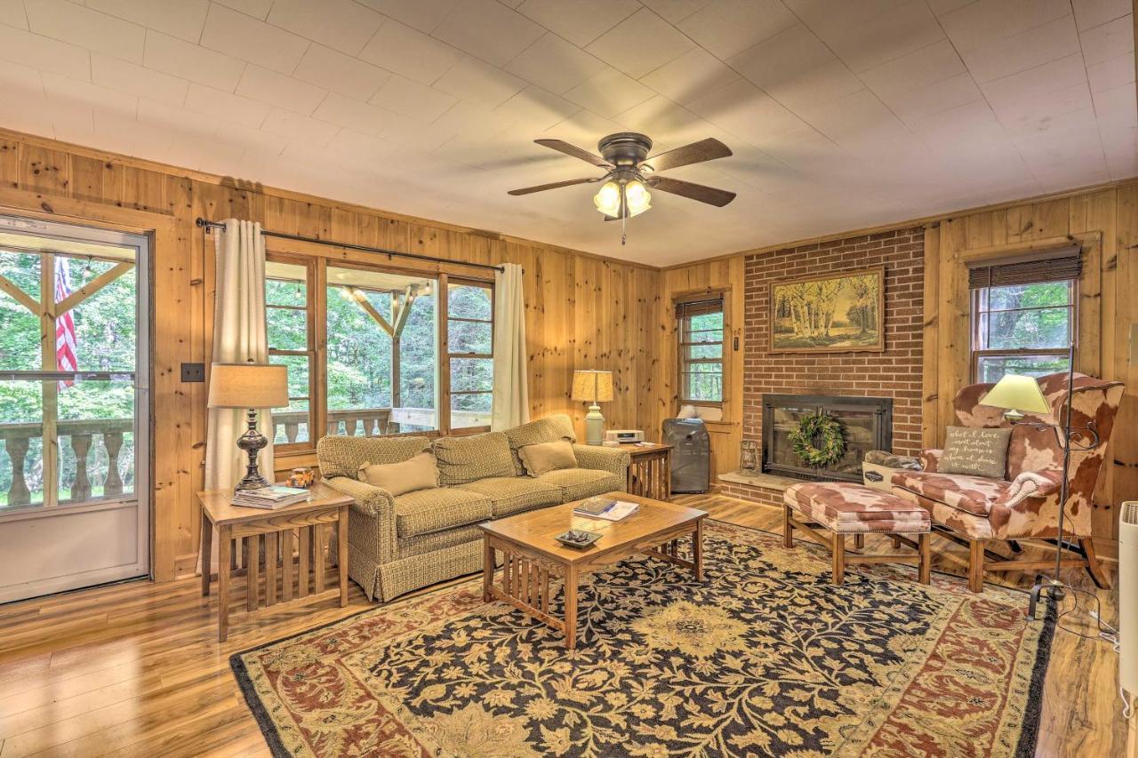 Вілла Peaceful Roaring Gap Retreat With Fire Pit And Patio! Екстер'єр фото